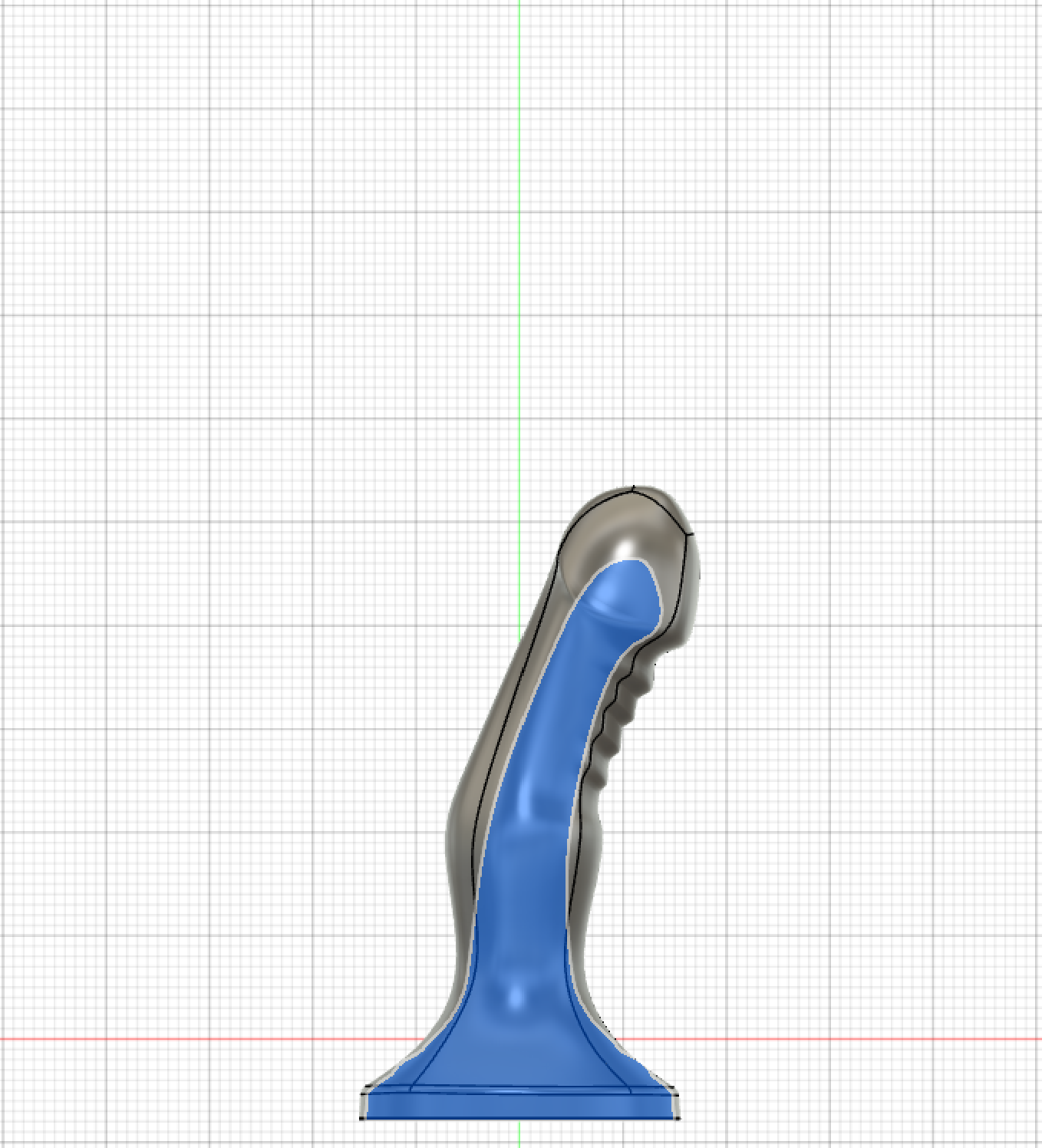 Peg'Em Triple Density Silicone Dildo